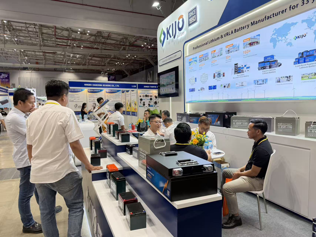 KIJO Battery fait une première apparition remarquée au Salon international de l'auto et de la moto du Viet Nam 2026 (3)