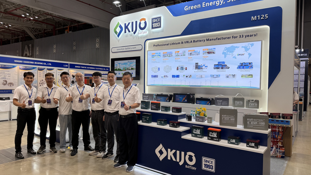 KIJO Battery fait une première apparition remarquée au Salon international de l'auto et de la moto du Viet Nam 2026